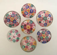 Early Chinese millefiori paperweights