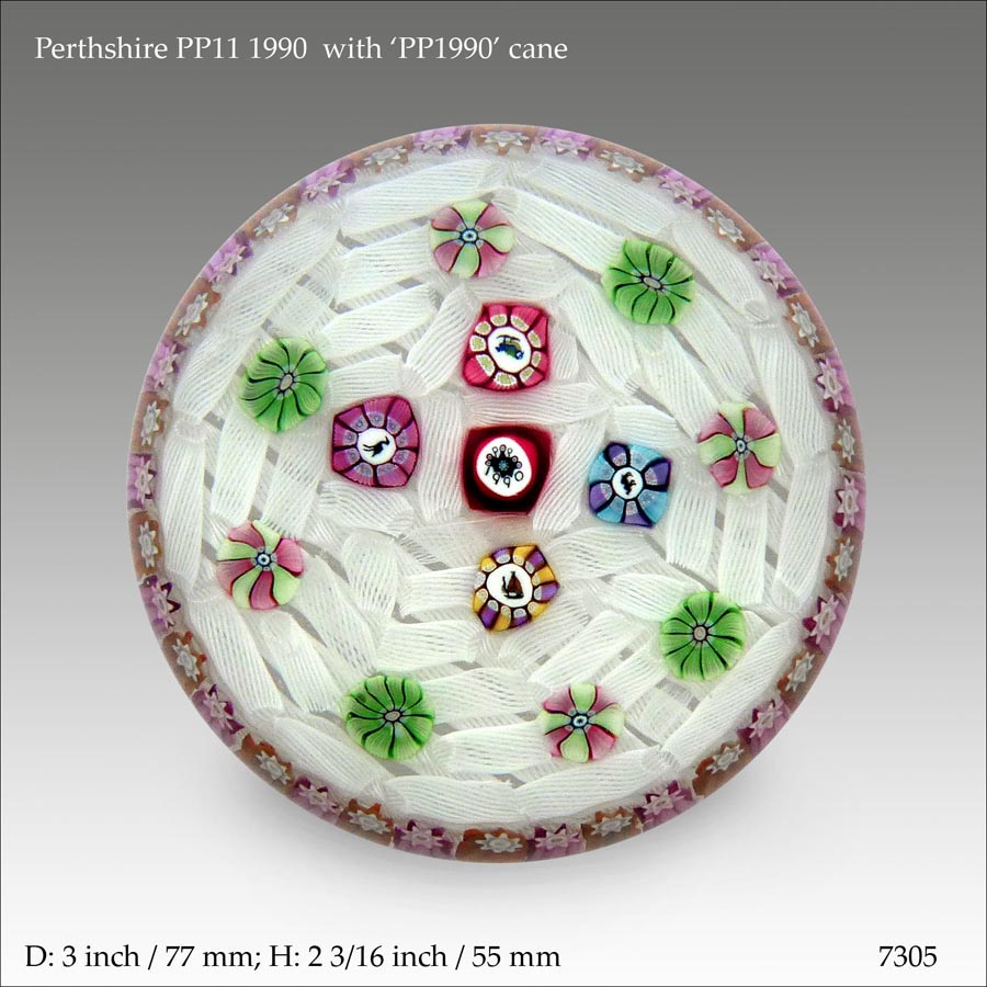 Perthshire PP11 paperweight (ref. 7305)