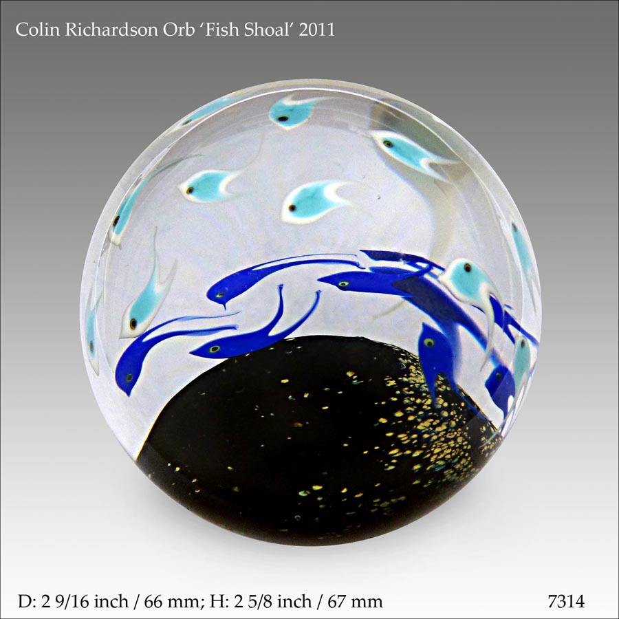 Colin Richardson paperweight (ref. 7314)