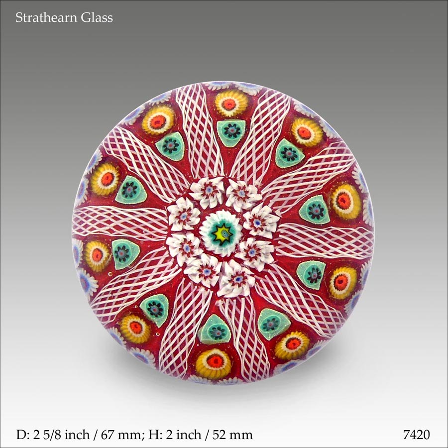 Strathearn Glass paperweight (ref.7420)