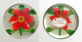 Early Chinese lampwork paperweights