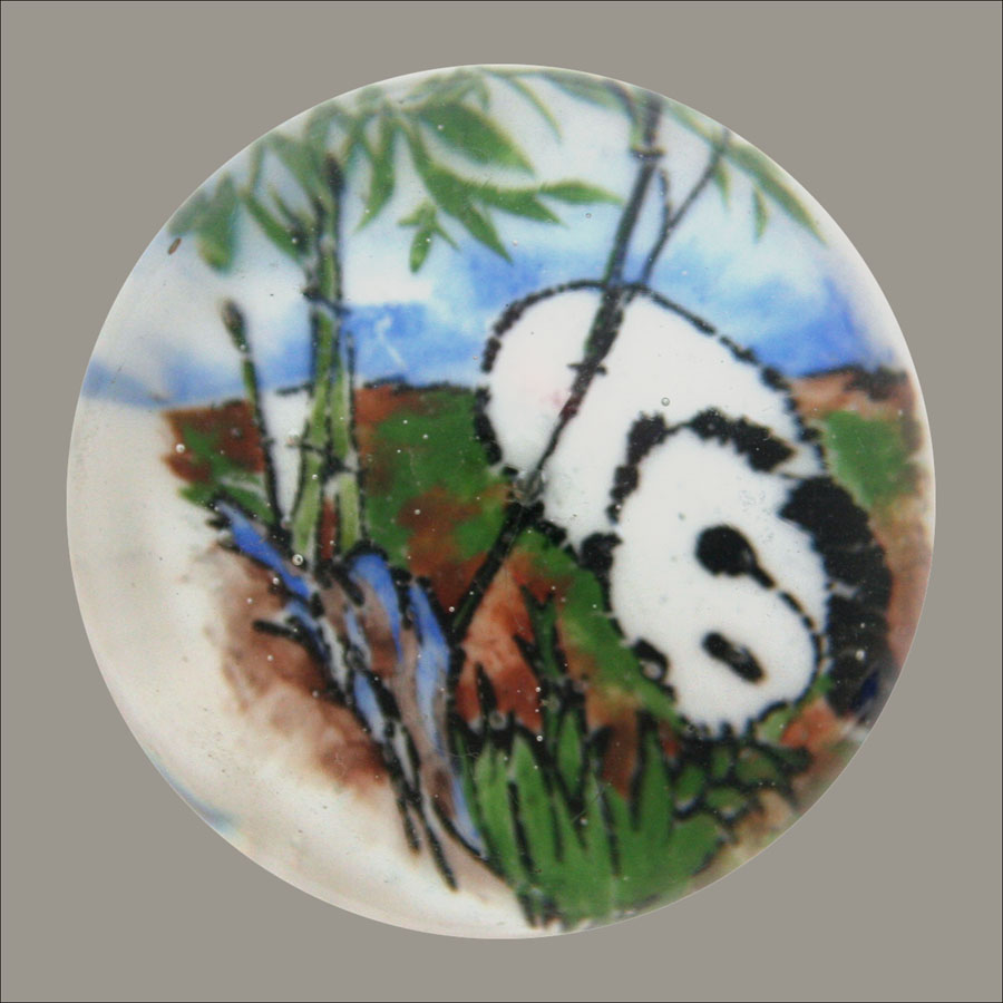 Chinese White paperweight (ref.Panda m)
