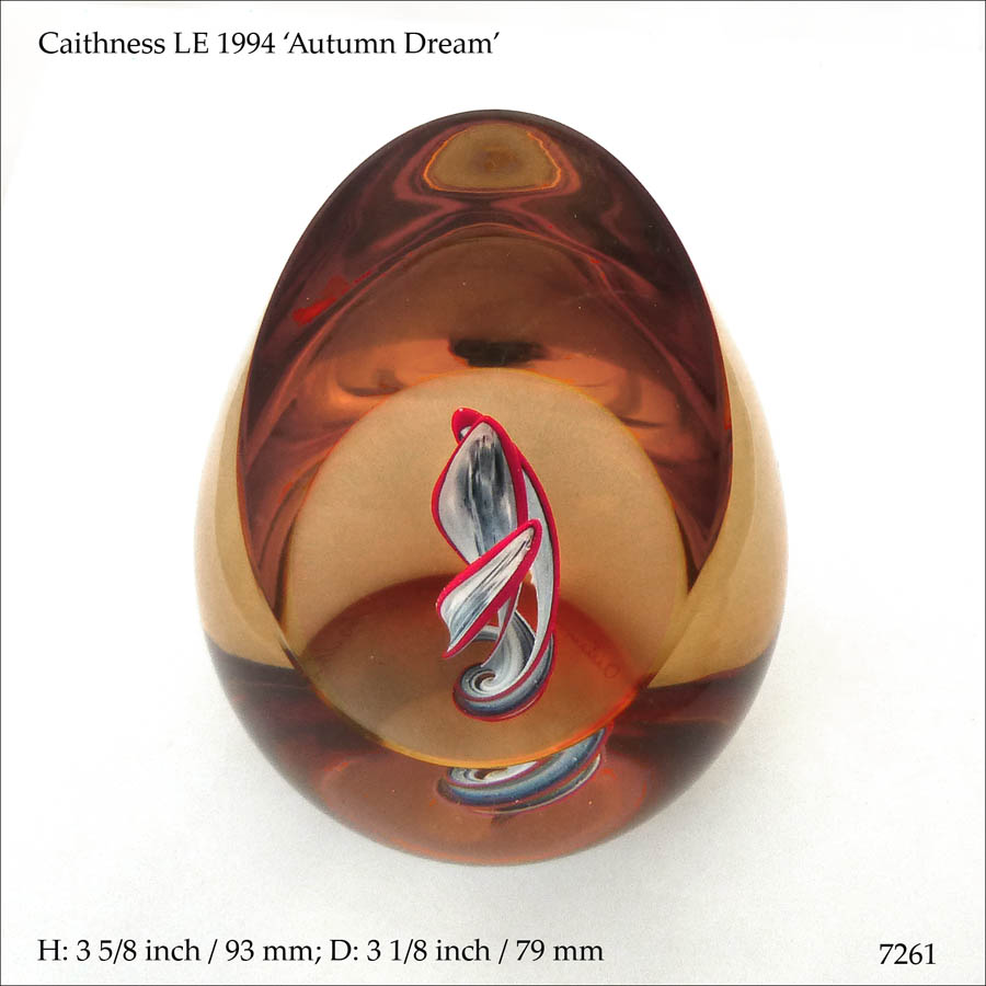 Caithness Autumn Dream paperweight (ref. 7261)