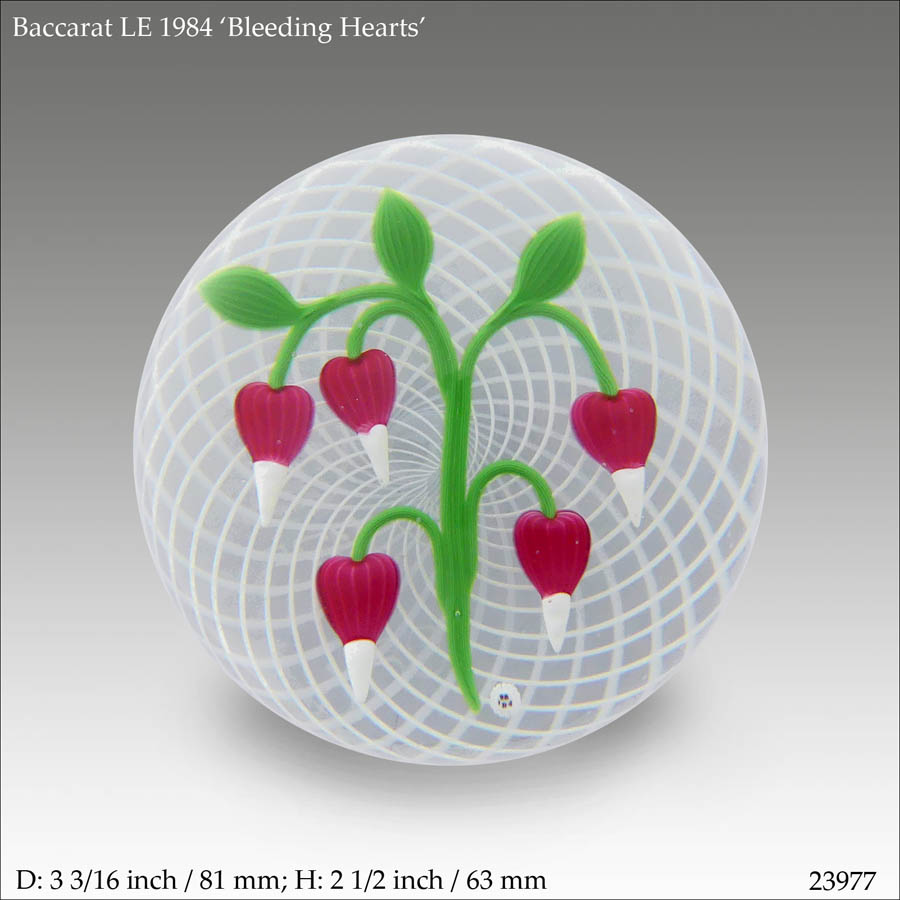 Baccarat LE 1984 paperweight (ref. 23977)