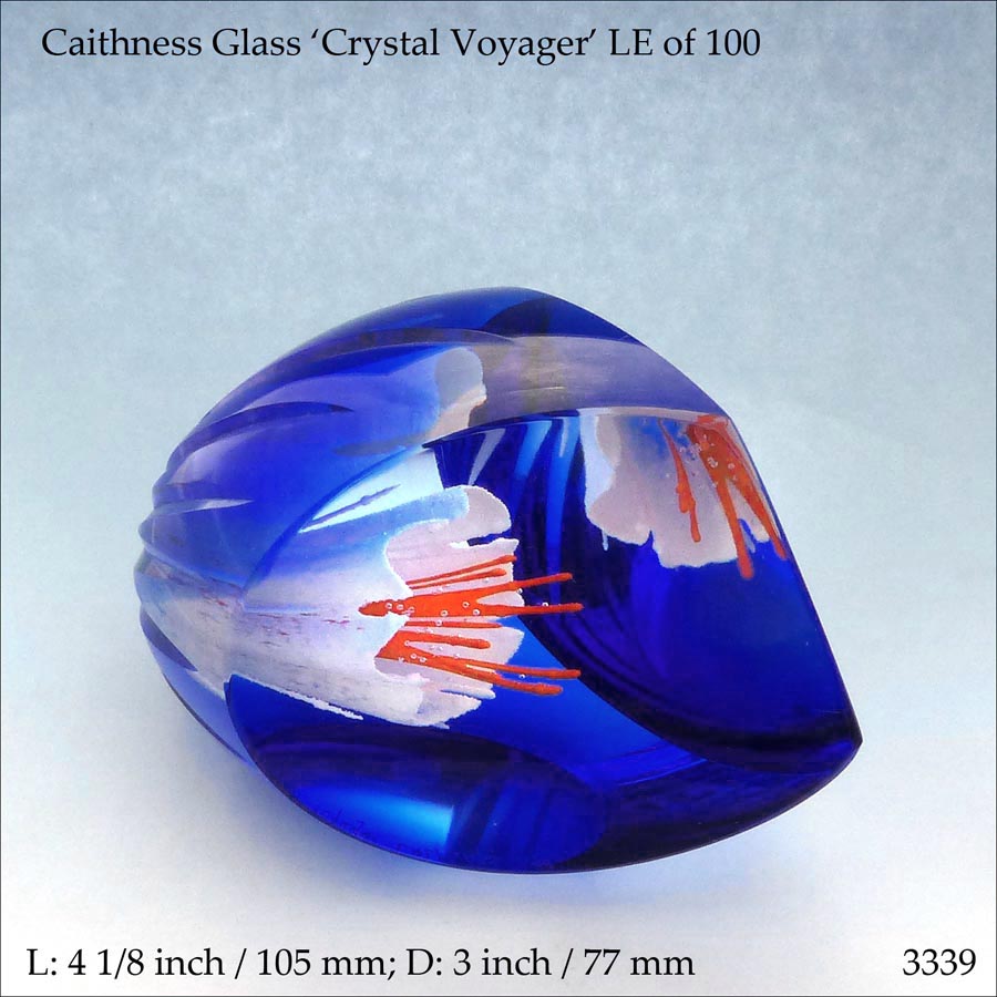 Caithness Crystal Voyager paperweight (ref. 3339)